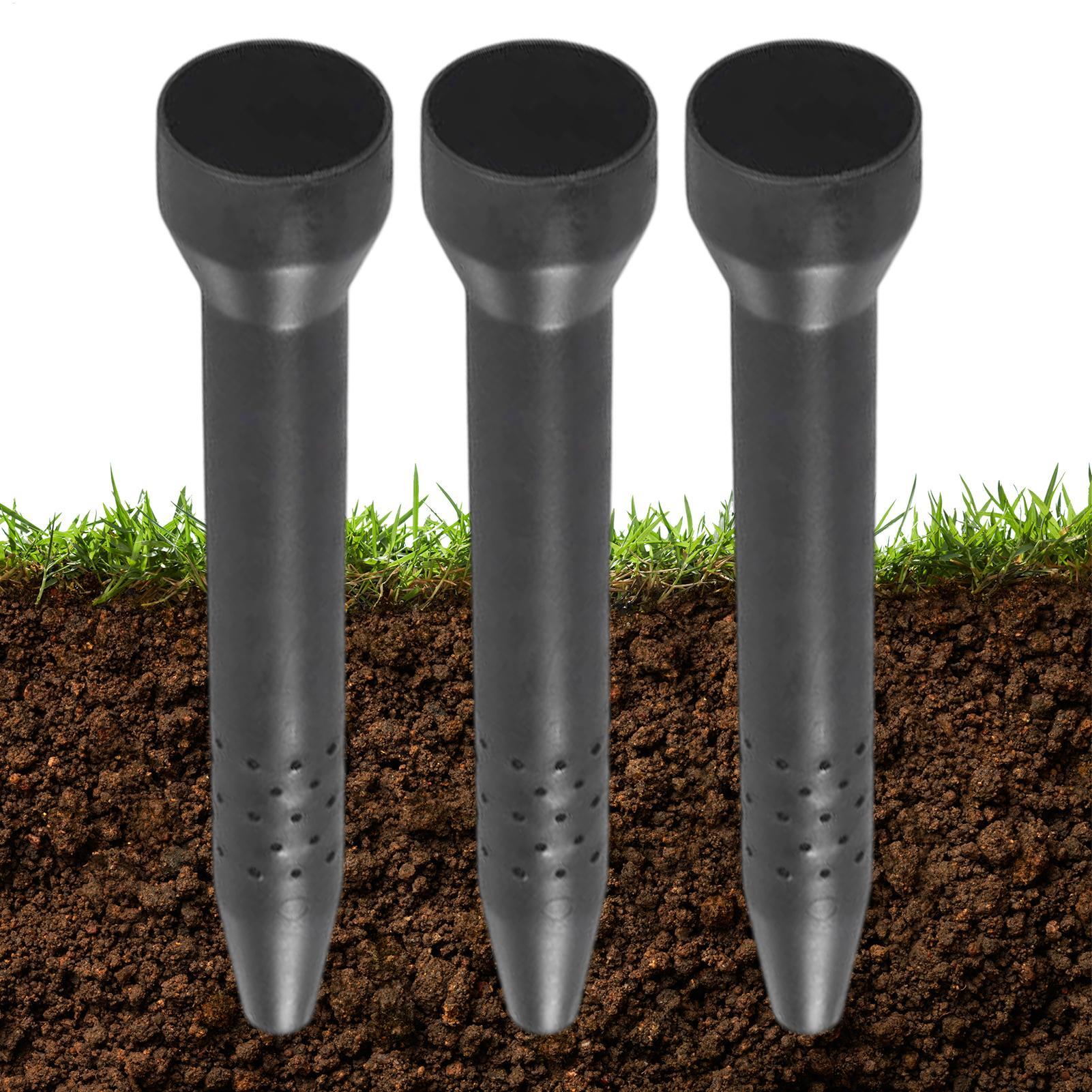 Smart Garden Home - Garten-Bewässerungsspitzen 3er-Pack, Wurzelbewässerungsstecker, Outdoor-Pflanzgefäß-Wasserversorgungssystem für Topfpflanzen,