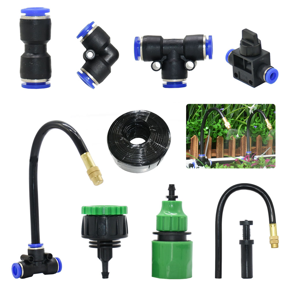 Smart Garden Sprinkler System - Außen nebel kühlsystem Messing nebel düse