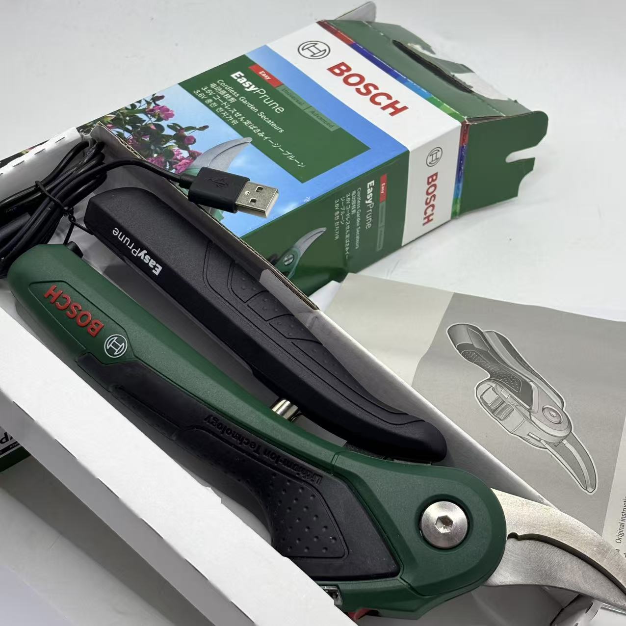 Smart Garden Usa - Bosch 3,6V Kabellose Intelligente Astschere Wiederaufladbare