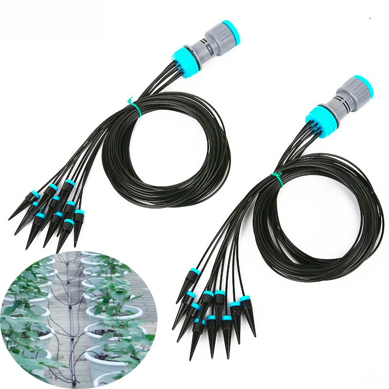 Smart Garden Sprinkler System - 10-teiliges Tropfbewässerungsset, Pflanzenbewässerungssystem, einstellbares Mikrobewässerungssystem, wassersparendes