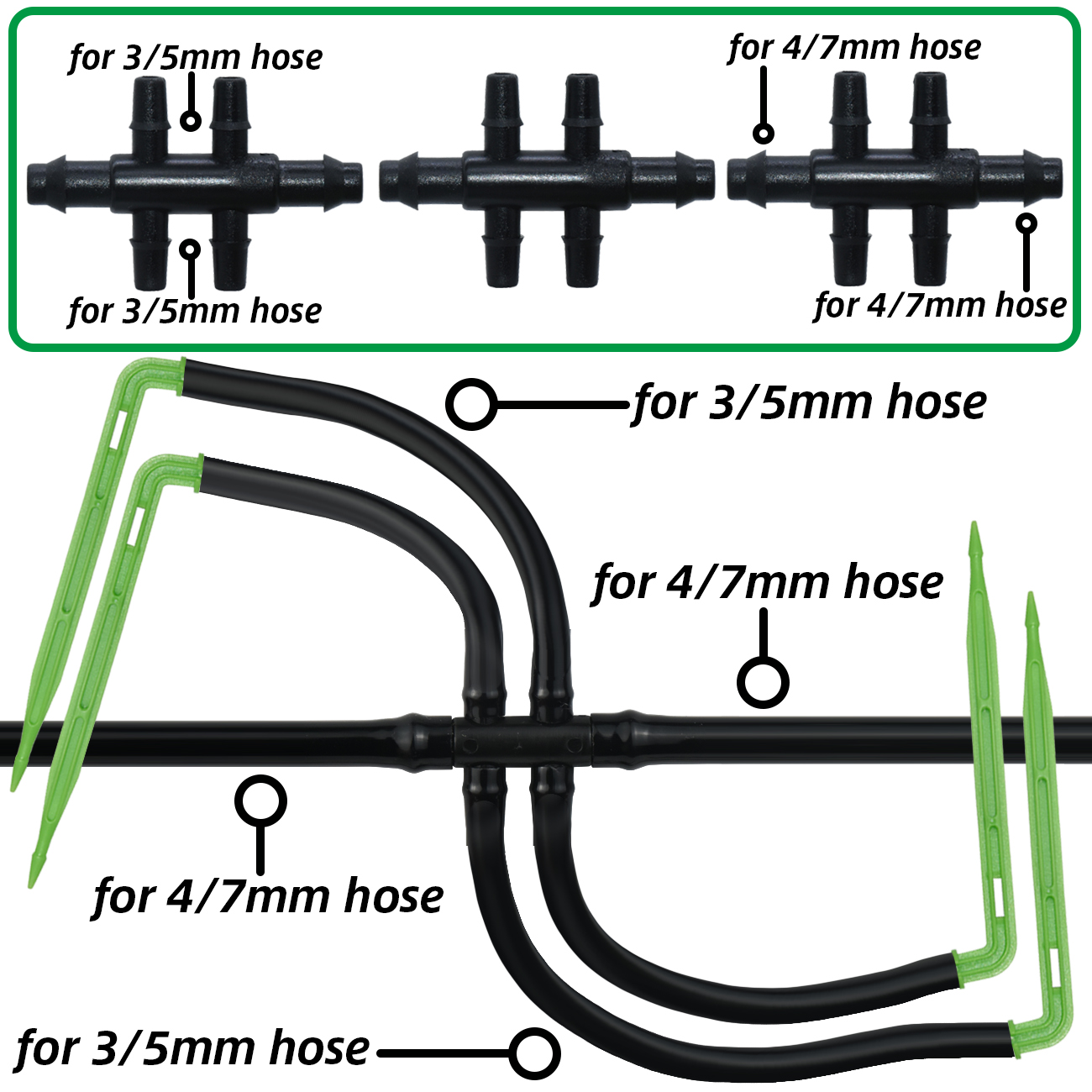 KESLA Garden 4/7 mm bis 3/5 mm – Smart Garden Sprinkler System Bewertung und Preis