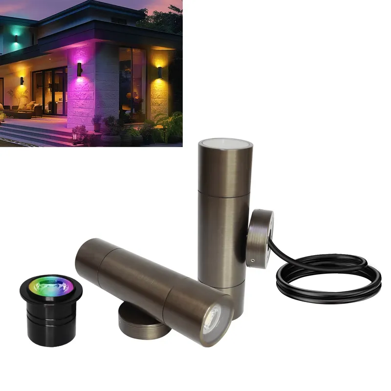 Langlebige Messing-LED-Außenwa – Smart Garden Usa Bewertung und Preis