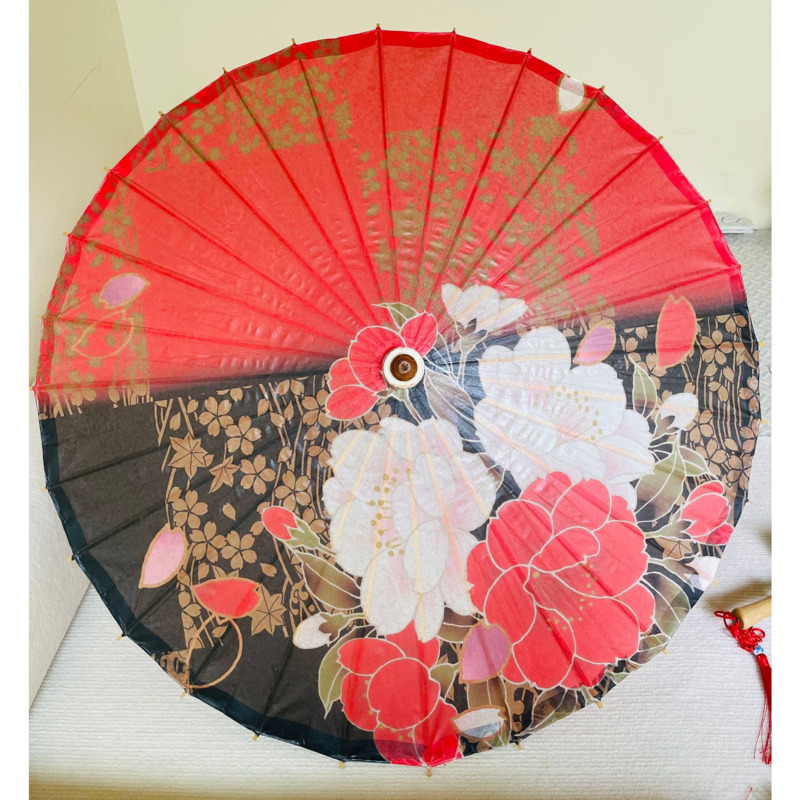 84cm Japanischen Stil Öl Papie – Smart Garden Umbrella Bewertung und Preis