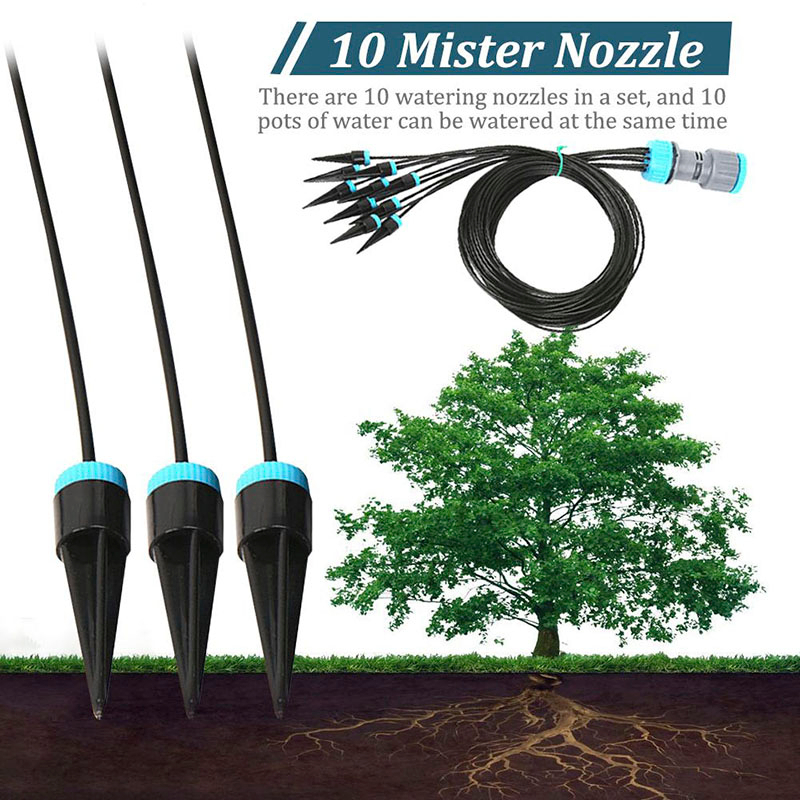 10-teiliges Tropfbewässerungss – Smart Garden Sprinkler System Bewertung und Preis