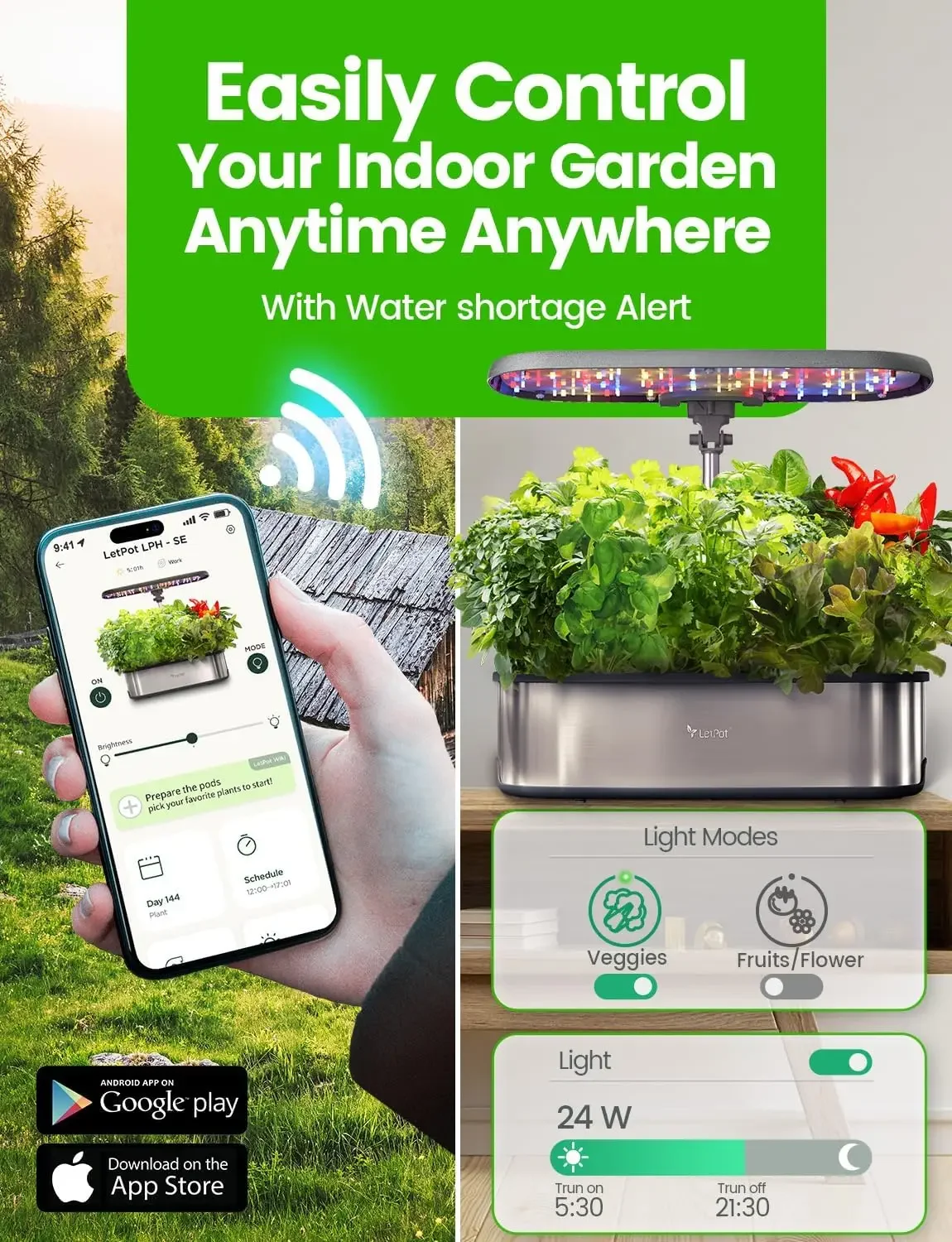 LETPOT LPH-SE Hydroponisches A – Smart Garden Indoor Bewertung und Preis