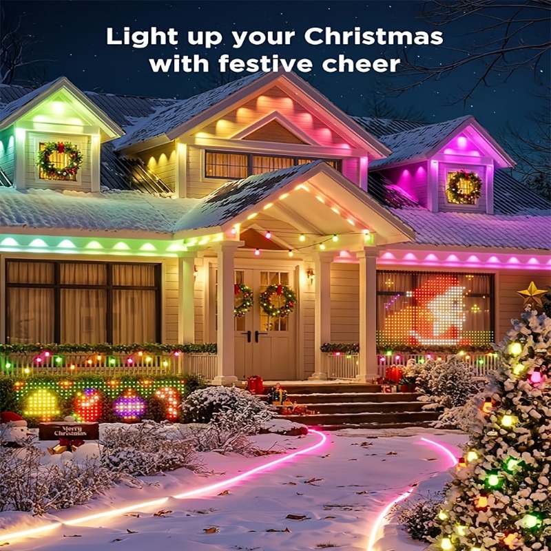 150 Fuß 100 Fuß 50 Fuß permane – Smart Garden Led Lights Bewertung und Preis