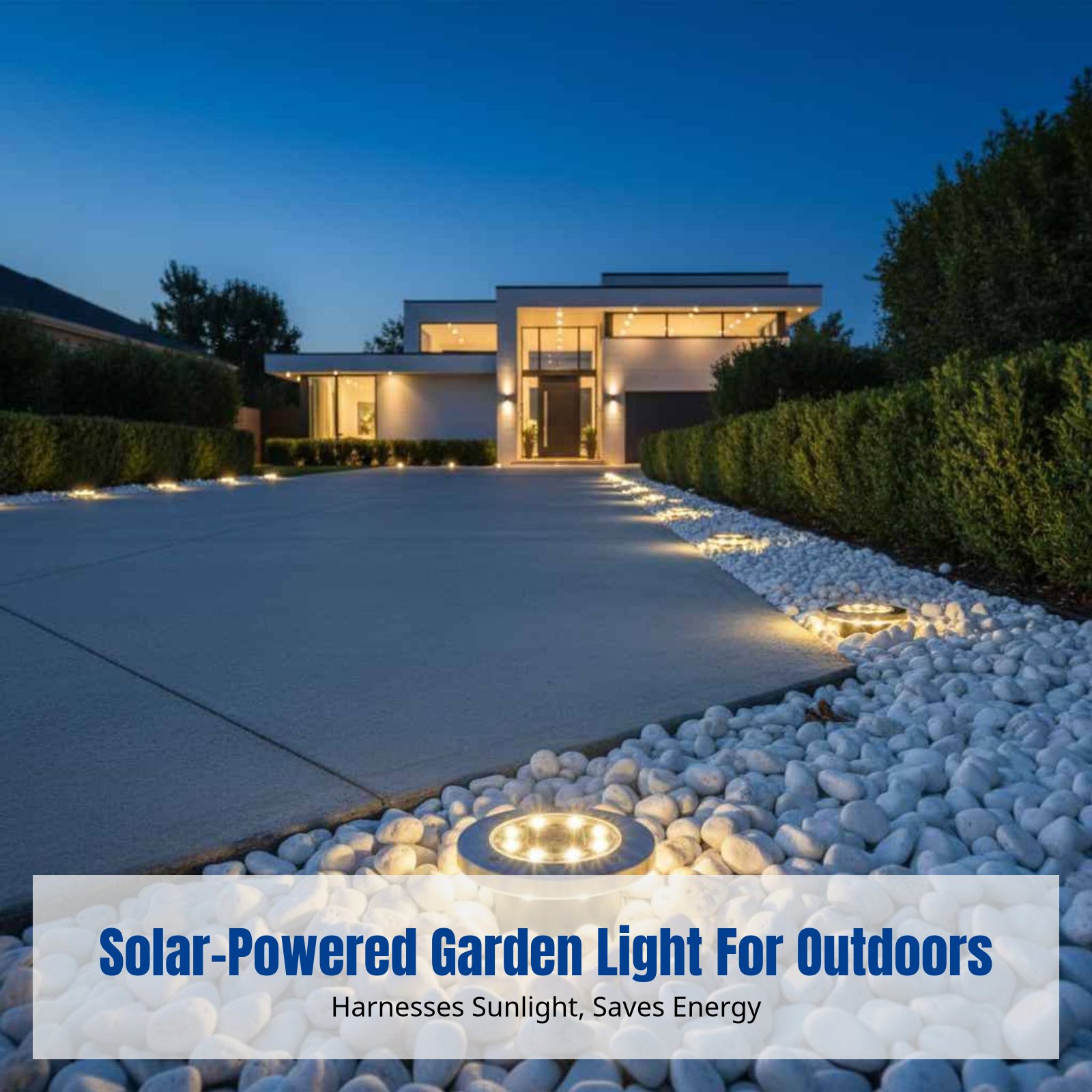 Solar-Bodenleuchte, LED-Rasenl – Smart Garden Led Lights Bewertung und Preis