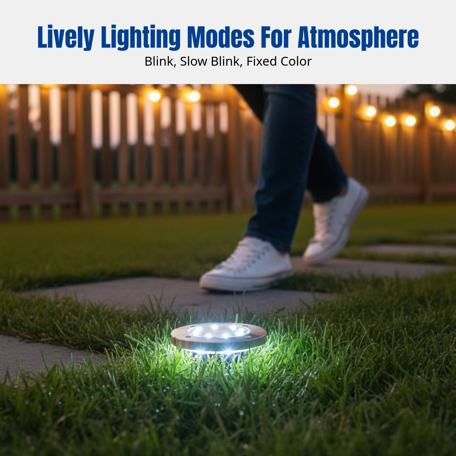 Solar-Bodenleuchte, LED-Rasenl – Smart Garden Led Lights Bewertung und Preis