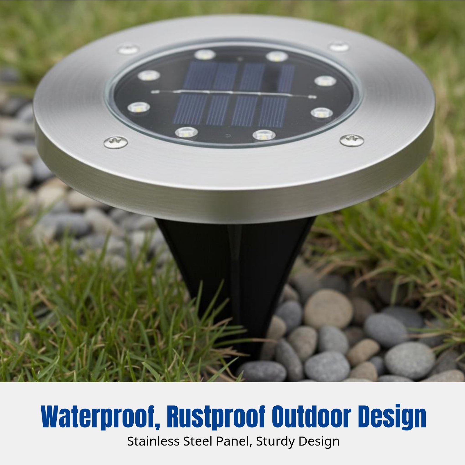 Solar-Bodenleuchte, LED-Rasenl – Smart Garden Led Lights Bewertung und Preis