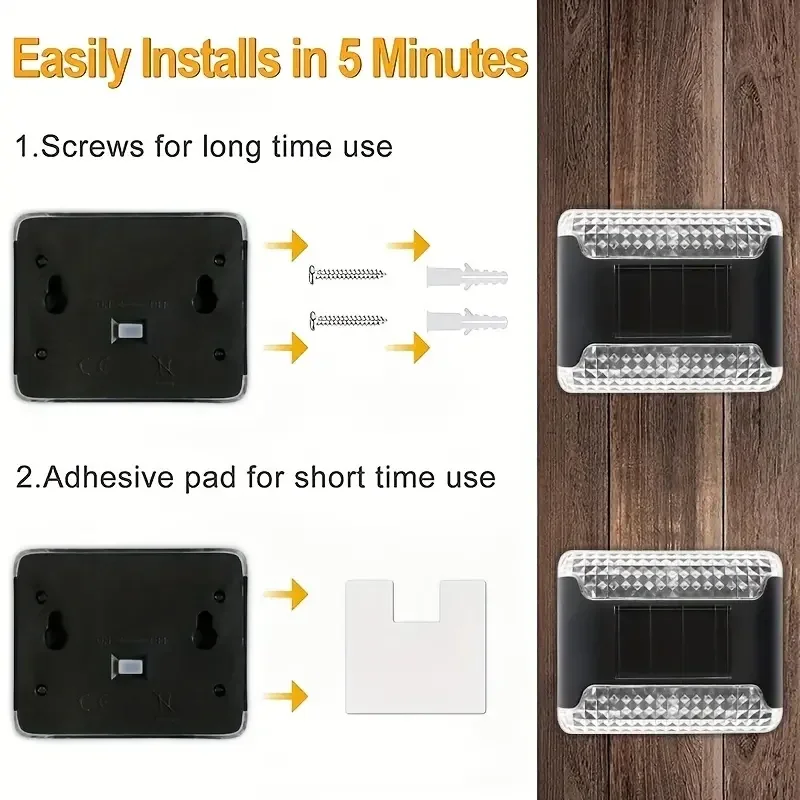 4-teilige Solar-Wandleuchte: L – Smart Garden Led Lights Bewertung und Preis