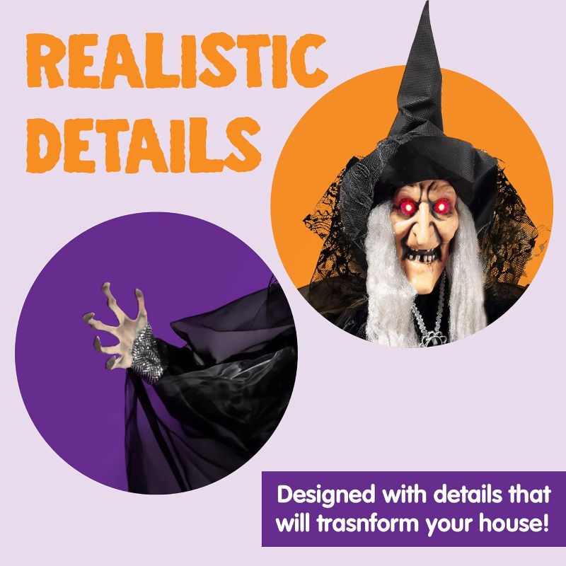 47'' Animierte Hexen-Halloween – Smart Garden Indoor Bewertung und Preis