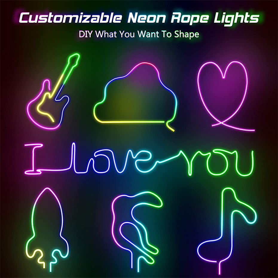 RGBIC LED Neon Streifen 12V 96 – Smart Garden Led Lights Bewertung und Preis