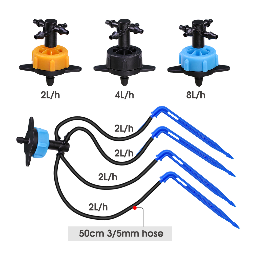 10Set 2/4/8L/H Biegung Pfeil T – Smart Garden Sprinkler System Bewertung und Preis