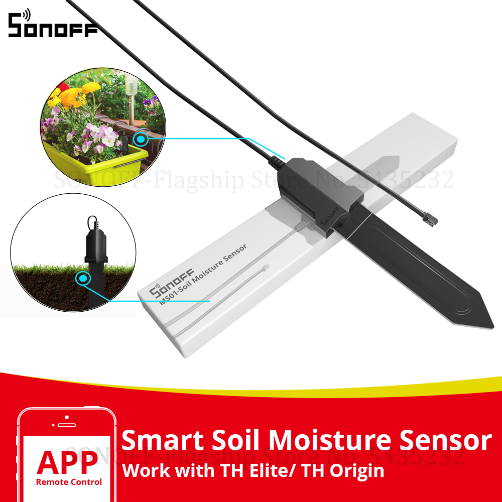 SONOFF MS01 Boden Feuchtigkeit – Smart Garden Test Bewertung und Preis